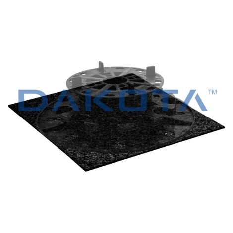 Tapis anti-bruit pour plot réglable - 200x200 mm