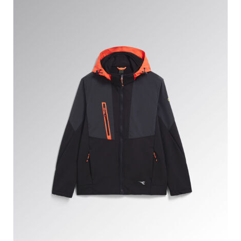 Veste de travail SOFTSHELL HYBRID Noir/Fantome - 702.179823C8817 - Diadora - taille XL (1/10)