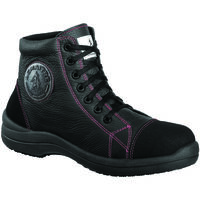 Lemaitre – Bottes de sécurité hautes en cuir pleine fleur noir – Pointure 38 – Embout et intercalaire antiperforation non métalliques – Semelle PU bi-densité