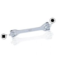 Kstools – Clé de vidange universelle 8 en 1 – Pour tous véhicules – Empreintes standards – Clé plate pour espaces confinés