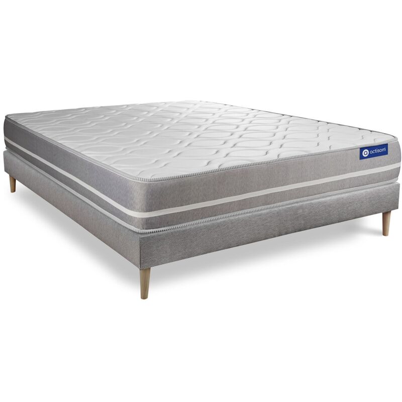 Pack colchón Actiflex touch 150x200cm + Somier, Muelles ensacados, 3 zonas de confort