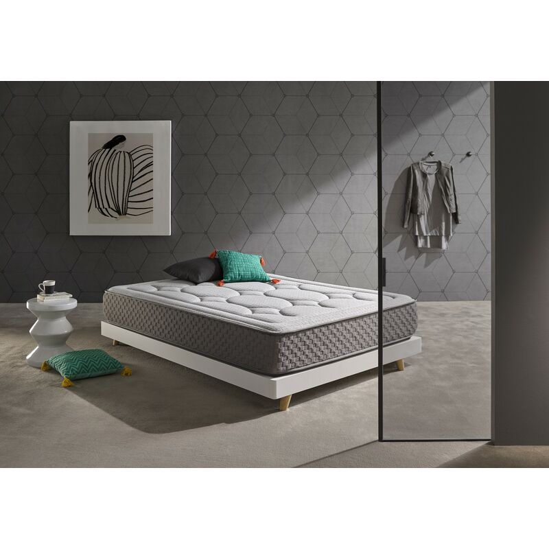 Colchón IKON SLEEP Viscoelástico Dogma Titanium (105x180 cm - Espumación  HR)