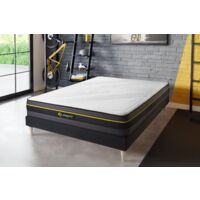 ACTIVE Matratze 200x200cm, Memory-Schaum , Härtegrad 4, Höhe: 24cm, 5 Komfortzonen