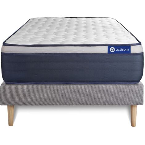 Kit rete e materasso matrimoniale Actiflex max 80x200cm - Spessore : 26cm - Molle insacchettate e memory foam - rigido (1/5)
