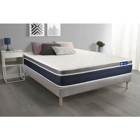 Kit rete e materasso matrimoniale Actimemo confort 180x200cm - Spessore :  26 cm- memory foam - Moderatamente rigido