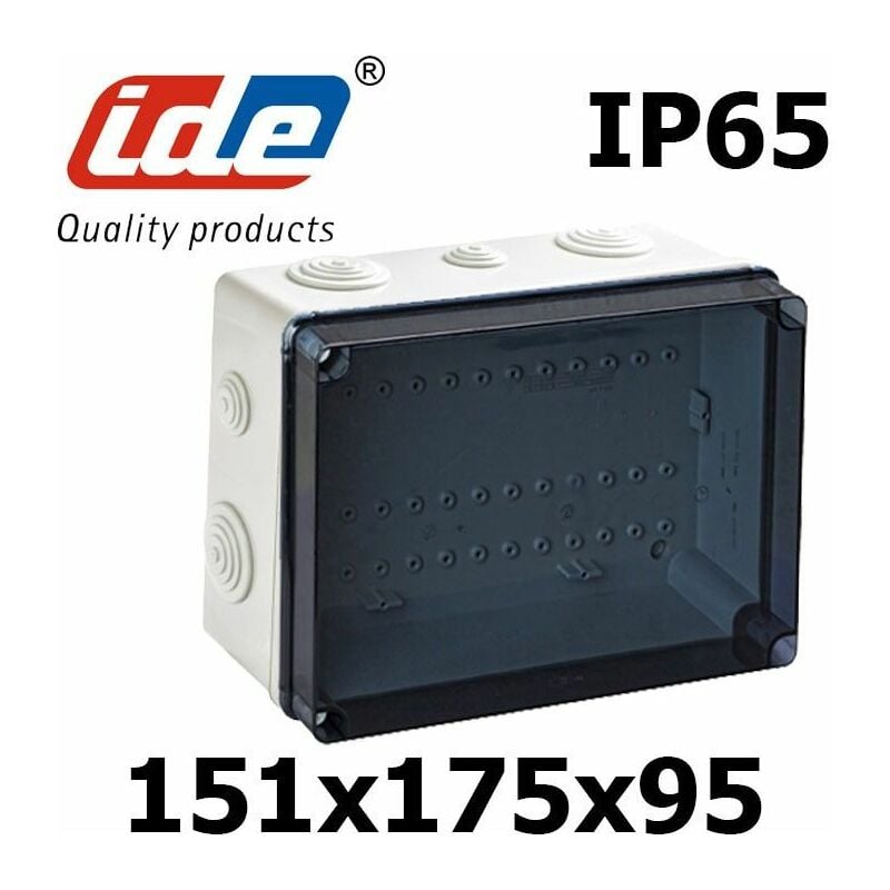 Boîte de dérivation étanche OPTIBOX IP65 225 x 175 x 100 mm - BLM