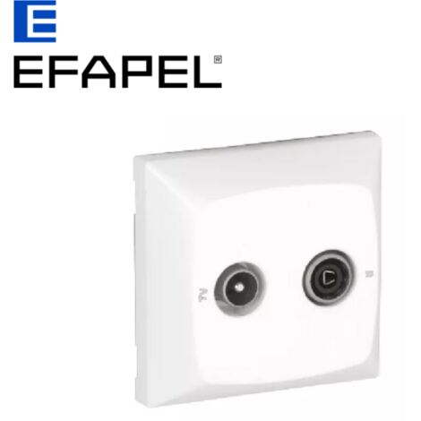 Prise R-TV égalisée Finale/Etoile blanc