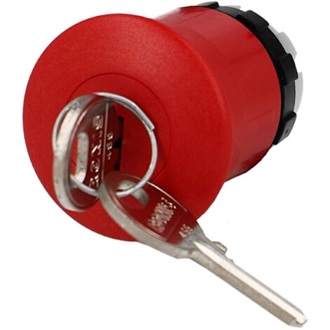 Bouton Poussoir Arrêt Urgence A Clé - PB2-BS142 TOSUN