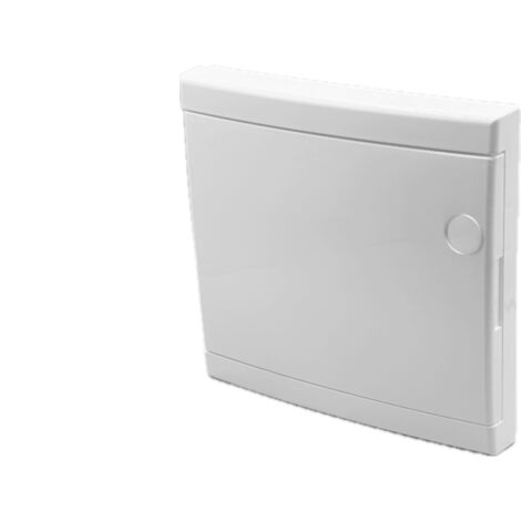 Porte blanche pour coffret plastique MAXI-RAIL - porte blanche - Porte blanche pour coffret 1 rangée 13 modules