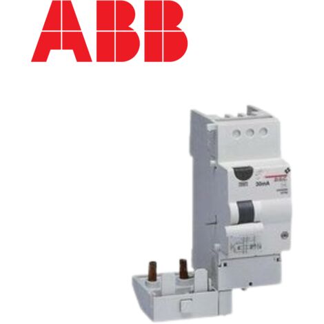 Bloc différentiel bipolaire - 300mA - Type S - 2 modules - 63A (1/2)