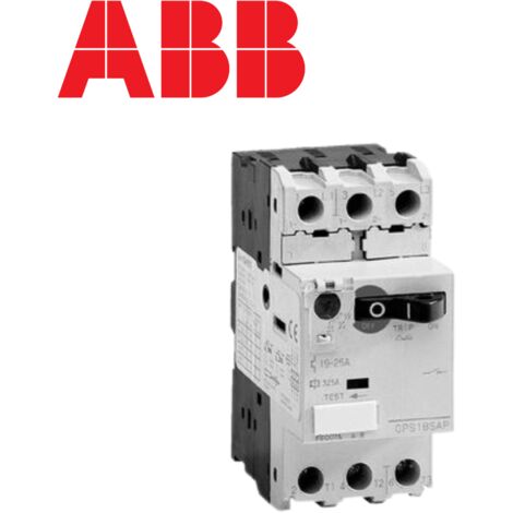 Disjoncteur moteur magnétothermique réglable SURION 0,10A à 32A - Thermique réglable - Disjoncteur moteur réglable 4 - 6,3A