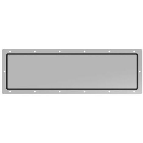 Couvercles d'entrée de câbles pour coffret Argenta - type de couvercle - Couvercle 172x532mm - entrée de câbles 125x485mm - coffret 600mm