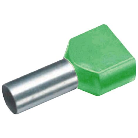 Embouts de câblage DOUBLE fil souple 1,5mm² - Noir - 100 pces Embouts de câblage DOUBLE fil souple 1,5mm² - Noir - 100 pces