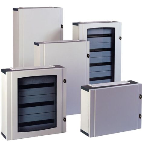IDE – Coffret électrique nu 3/4 rangées – Protection IP30/IP40 – 72 à 96 modules – Installation tertiaire et industrielle (1/2)