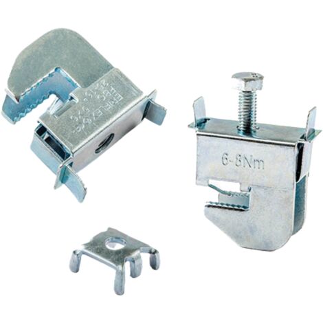 Connecteur équipotentiel pour barrette de terre - Section/barre cuivre - Barre 12x4 M5 pour fil 1 à 6mm²