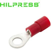 Cosse isolée à plage ronde de 0.5 à 6mm² - cosse isolees a plage ronde - Cosse isolée à plage ronde ROUGE 0.5 à 1,5mm² Ø=4mm (sachet de 100)