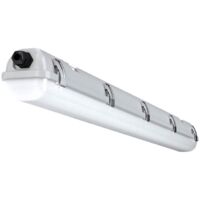 Réglette industrielle étanche BALDER IK09 30W à 60W 4000K - type de réglette - réglette étanche 50W - 6000lm - 1565mm - gris ON/OFF