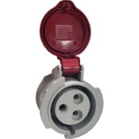 Prise femelle 2P+T 32A étanche IP44