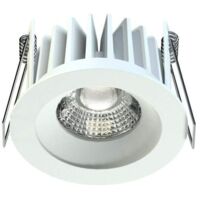 Spot LED COBI orientable ou fixe encastrable 10W 679 à 1050lm IP44 ou IP65 - Type de Spot LED - Spot LED 10W - 945lm - 3000K - IP44 - Ø perçage 70mm