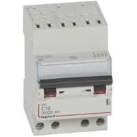 Disjoncteur tétrapolaire 4,5kA - Courbe C - 10A à 32A - connexion auto/vis - type de disjoncteur - Disjoncteur 4P - 10A - connexion auto/vis