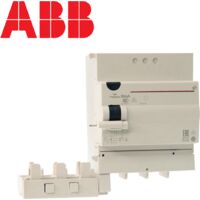Bloc différentiel triphasé - 30mA - Type AC - 4 modules - 63A