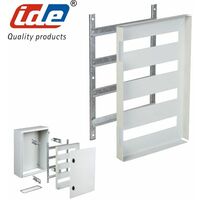 Châssis modulaire pour coffret Argenta - Dimensions - (HxL) 400x600mm -Prof 250-300 - 78mod