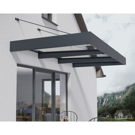 Canopia Sophia XL Marquesina para Puerta 286X140X67 cm  Transparente