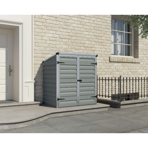 Canopia  Voyager Caseta De Jardín Policarbonato 90X140X147 cm Gris