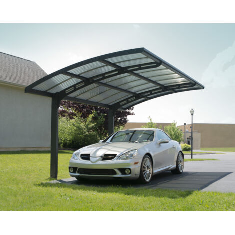 Canopia Arizona Wave Cochera en Aluminio 3 X 5 m