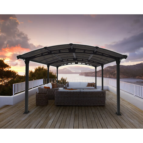 Canopia Tucson Cenador de Aluminio 3.6X5 m
