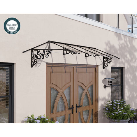 Canopia Lily Marquesina para Puerta 370X88X70 cm Transparente