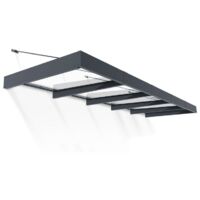 Canopia Sophia XL Marquesina para Puerta 472X140X67 cm Transparente
