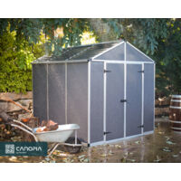 Canopia Rubicon Caseta de Jardin Ultra Durable para Exteriores 229X237X235 cm
