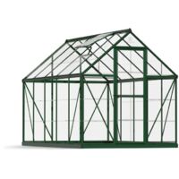 Canopia Harmony Invernadero De Jardín Policarbonato Transparente 306X185X208 cm Verde