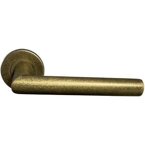 Par de asas de rosa de acero inoxidable "ANTIK GOLD"  Sin rosetas de función
