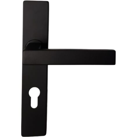 Asas en placas cuadradas negras - "PATRICIA" - KLOSE besser.  Trou Cylindre