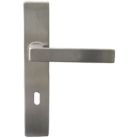 Juego de platos cuadrados  "PATRICIA"  KLOSE besser Inox 304.  Trou petite clé