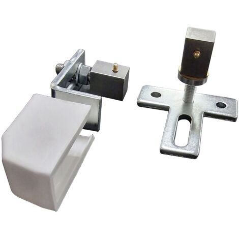 xPivote de puerta de acero atornillable KLOSE besser  Pour Tube de 35x35 mm carré Acier 30 x 30 mm