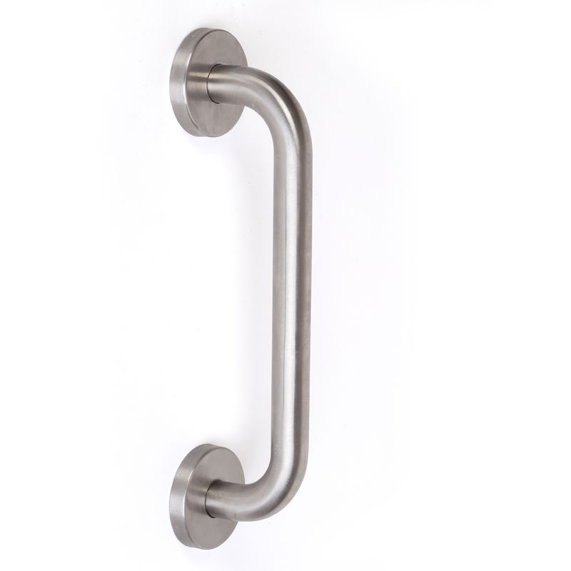 Maniglione Handicap - in acciaio inox 304 - diametro 25 mm - asse 300 mm