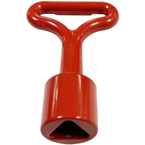 Shengxi 2 Pezzi Chiave Triangolare In Metallo 10mm Chiave Triangolare Universale per Scatola Elettrica Gas Acqua Contatore