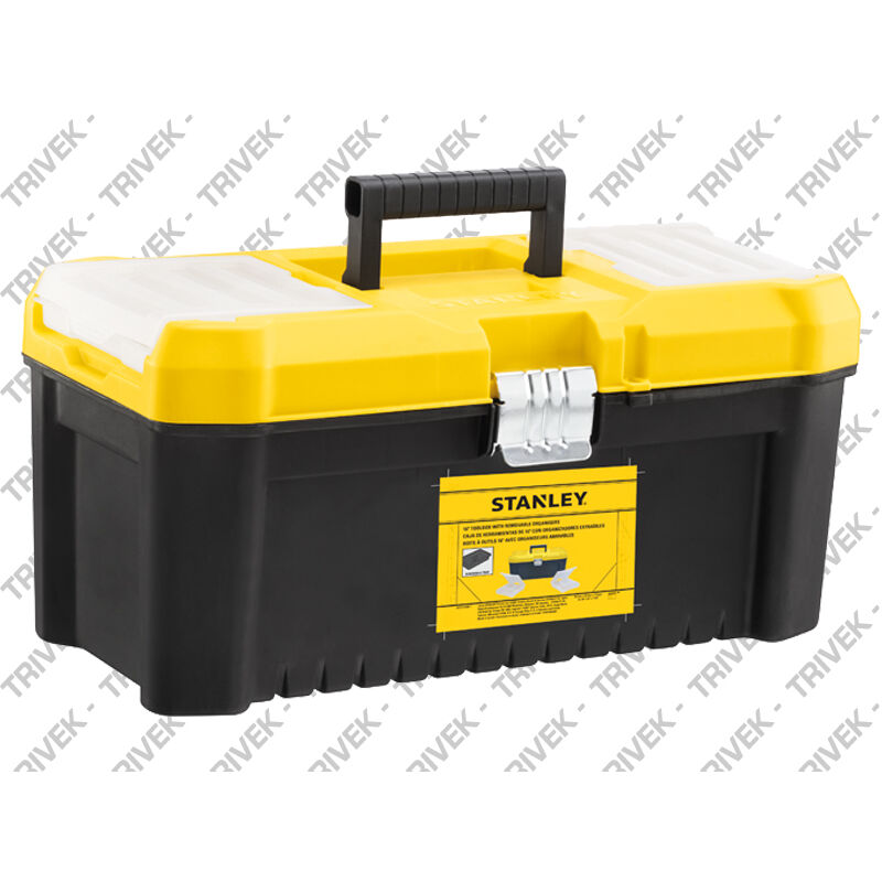 Cassetta Essential con 2 Organizer Removibili da 19 STANLEY