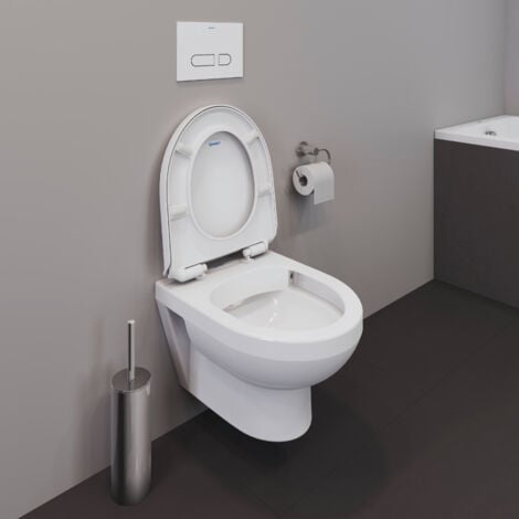 Duravit No.1 WC-Sitz Compact, 369x433mm, abnehmbar, weiß