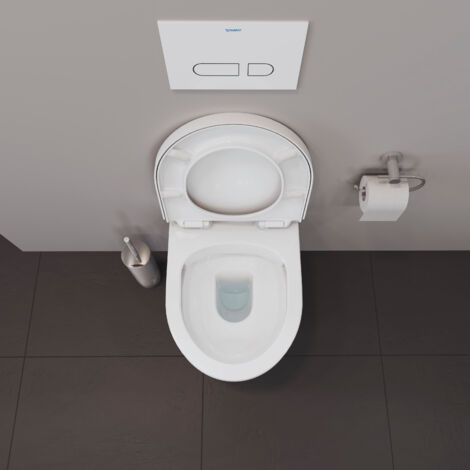 Duravit No.1 WC-Sitz Compact, 369x433mm, abnehmbar, weiß