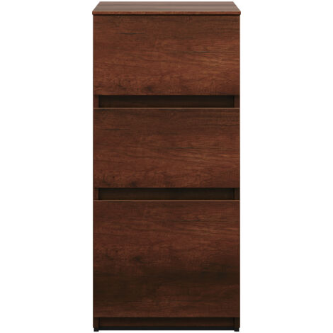 burgbad Lin20 Unterschrank, 3 Auszüge, 400x487x870mm, (1/2)