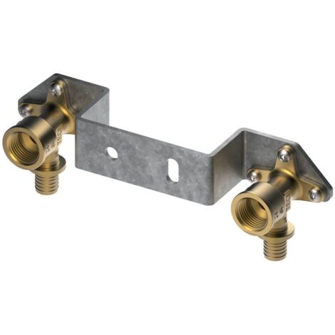 TECEflex Montageeinheit, mit Wandscheiben, Dim. 16x Innengewinde (1/3)