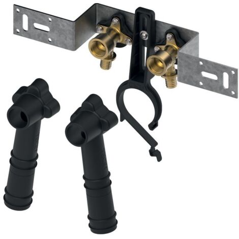 TECEflex Montageeinheit, mit Wandscheiben, Dim. 16x Innengewinde (1/3)
