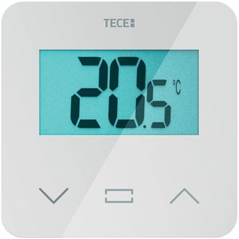 TECEfloor Raumbediengerät, Temperatur und Feuchte, LCD-Display, (1/3)