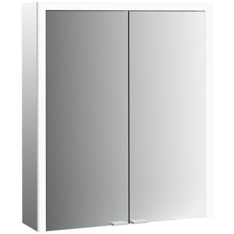 emco prime 3 Spiegelschrank, 600mm, 2 Türen, Aufputzmodell, (1/5)