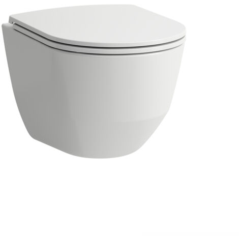 LAUFEN PRO Wand-Tiefspül-WC Compact, spülrandlos, 360x490mm,