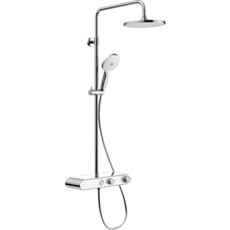 Duravit Shower Systems,Duschsystem Shelf 1050, 2 Verbraucher,